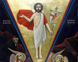 In the Sacrament of the Eucharist the risen Lord is present and mercifully purifies us from our sins; he nourishes us spiritually and infuses us with strength to withstand the harsh trials of life and the fight against sin and evil. In the Sacrament of the Eucharist the risen Lord is present and mercifully purifies us from our sins; he nourishes us spiritually and infuses us with strength to withstand the harsh trials of life and the fight against sin and evil.