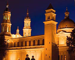 USF Church Building on Campus. Catholic Colleges are an extension of the teaching mission of the Catholic Church. At the forefront of this mission is the education of the next generation of Catholic men and women for a new missionary age. It is Christ the Teacher who teaches His children in the Catholic College. As the late Servant of God John Paul II said in an address to educators in 1979 'Catholic education is above all a question of communicating Christ, of helping to form Christ in the lives of others.' USF Church Building on Campus. Catholic Colleges are an extension of the teaching mission of the Catholic Church. At the forefront of this mission is the education of the next generation of Catholic men and women for a new missionary age. It is Christ the Teacher who teaches His children in the Catholic College. As the late Servant of God John Paul II said in an address to educators in 1979 'Catholic education is above all a question of communicating Christ, of helping to form Christ in the lives of others.'