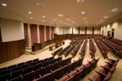 Liberty University School of Law Supreme Courtroom. Liberty University School of Law Supreme Courtroom.