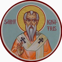 One of many icons of St. Ignatius of Antioch One of many icons of St. Ignatius of Antioch