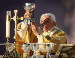 Pope Benedict XVI Celebrating the Holy Sacrifice of the Mass Pope Benedict XVI Celebrating the Holy Sacrifice of the Mass