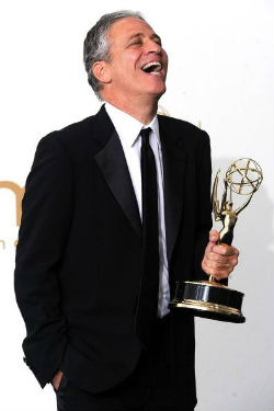 Jon Stewart won his 9th straight Emmy for 'The Daily Show with Jon Stewart.' Jon Stewart won his 9th straight Emmy for 'The Daily Show with Jon Stewart.'