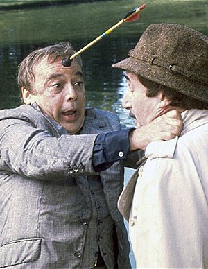 With his swimming eyes, throaty laugh and threatening - but not nearly threatening enough demeanor, Herbert Lom was one of the last of a dying breed - a character actor who specialized in 'comic villains.' With his swimming eyes, throaty laugh and threatening - but not nearly threatening enough demeanor, Herbert Lom was one of the last of a dying breed - a character actor who specialized in 'comic villains.'