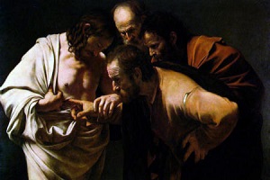 Thomas opens up for us an encounter with the wounds of Christ Thomas opens up for us an encounter with the wounds of Christ