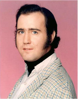 In a gesture that comedian Andy Kaufman would have approved, a woman now claiming to be his 'daughter' insists that he's still alive, after being pronounced dead from lung cancer back in 1984. In a gesture that comedian Andy Kaufman would have approved, a woman now claiming to be his 'daughter' insists that he's still alive, after being pronounced dead from lung cancer back in 1984.