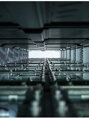 Immersion cooling allows Allied Control to leave less space between the chips, which saves money that would otherwise be spent on rent. Immersion cooling allows Allied Control to leave less space between the chips, which saves money that would otherwise be spent on rent.