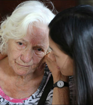 Women are also disproportionately affected when it comes to caring for people with Alzheimer's. Sixty percent of caregivers are women and the care they give is more intense physically and emotionally. Women are also disproportionately affected when it comes to caring for people with Alzheimer's. Sixty percent of caregivers are women and the care they give is more intense physically and emotionally.