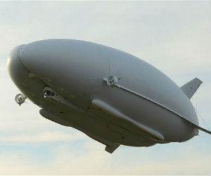 Environmentally friendly, it's partially filled with inert helium. Developers hope to make more of the 'green vehicles' which they plan to make capable of taking off from land, water, desert, ice and fields. Environmentally friendly, it's partially filled with inert helium. Developers hope to make more of the 'green vehicles' which they plan to make capable of taking off from land, water, desert, ice and fields.
