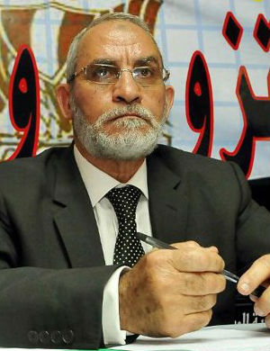 'If they hung us a thousand times God will never detract from what it is right,' Muslim Brotherhood Mohamed Badie reportedly shouted. 'We will not tremble because death in the name of Allah is faith. May Allah accept.' 'If they hung us a thousand times God will never detract from what it is right,' Muslim Brotherhood Mohamed Badie reportedly shouted. 'We will not tremble because death in the name of Allah is faith. May Allah accept.'