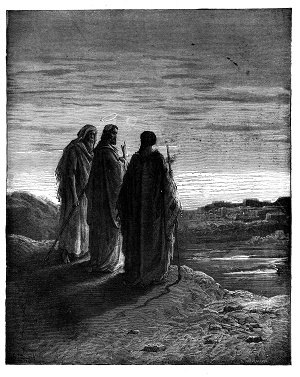 In the Sacred Humanity of Jesus Christ we see who we are called to become as we grow in continual communion with Him. In this encounter with the Risen Lord, which is made present at every Eucharist because it is outside of time, we receive the graces we need to begin to walk the road of our daily lives differently because we have seen the Risen Lord! He walks with us on our own road to Emmaus. We learn to recognize Him, in the breaking of the bread. In the Sacred Humanity of Jesus Christ we see who we are called to become as we grow in continual communion with Him. In this encounter with the Risen Lord, which is made present at every Eucharist because it is outside of time, we receive the graces we need to begin to walk the road of our daily lives differently because we have seen the Risen Lord! He walks with us on our own road to Emmaus. We learn to recognize Him, in the breaking of the bread.