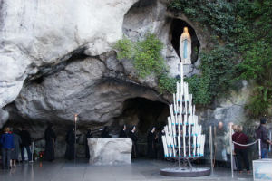 The Sanctuary of Our Lady of Lourdes was founded to aid pilgrims who were traveling to Lourdes. The Sanctuary of Our Lady of Lourdes was founded to aid pilgrims who were traveling to Lourdes.