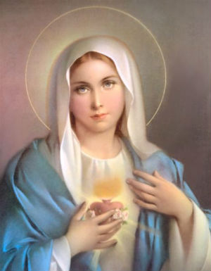 Through the Blessed Virgin Mary's fiat a new covenant is established. She communicates Jesus by act and by word. Through the Blessed Virgin Mary's fiat a new covenant is established. She communicates Jesus by act and by word.