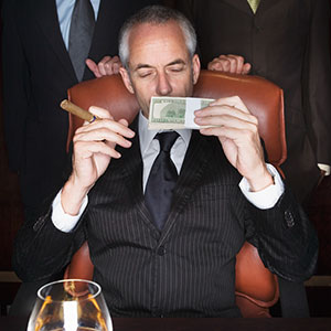 I need another raise, but not my employees. Let the suckers--er, taxpayers subsidize them! I need another raise, but not my employees. Let the suckers--er, taxpayers subsidize them!