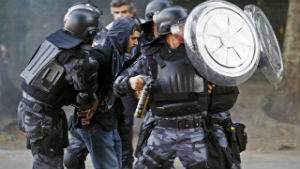Brazil has suffered increasingly large protests over the $11 billion that was spent getting the country ready for the 2014 World Cup. Brazil has suffered increasingly large protests over the $11 billion that was spent getting the country ready for the 2014 World Cup.