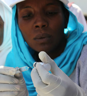 Guinea lies in the 'meningitis belt,' a part of Africa stretching from Senegal in the west to Ethiopia in the east that sees regular outbreaks of the disease. Guinea lies in the 'meningitis belt,' a part of Africa stretching from Senegal in the west to Ethiopia in the east that sees regular outbreaks of the disease.