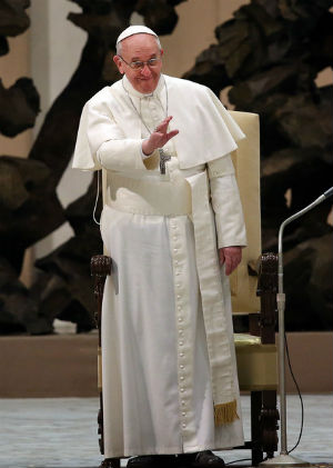 With his clear and courageous commitment to unity, Francis steps right into the trajectory of his two predecessors, Saint John Paul II and His Holiness Benedict XVI. The sincerity of his quest for healing the divisions between Christians is expressed in both word and deed. The comfortable way in which he shared from his heart that he had prayed with an evangelical Protestant pastor right before giving his Wednesday Instruction was naturally supernatural, as it should be with everyone of us as we reach out to other Christians with the love of Jesus Christ. With his clear and courageous commitment to unity, Francis steps right into the trajectory of his two predecessors, Saint John Paul II and His Holiness Benedict XVI. The sincerity of his quest for healing the divisions between Christians is expressed in both word and deed. The comfortable way in which he shared from his heart that he had prayed with an evangelical Protestant pastor right before giving his Wednesday Instruction was naturally supernatural, as it should be with everyone of us as we reach out to other Christians with the love of Jesus Christ.