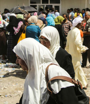 Nearly a million people have been displaced in Iraq this year. Amin Awad, director of Middle East and North Africa bureau for the U.N. refugee agency, on Wednesday called Iraq 'a land of displacement.' Nearly a million people have been displaced in Iraq this year. Amin Awad, director of Middle East and North Africa bureau for the U.N. refugee agency, on Wednesday called Iraq 'a land of displacement.'