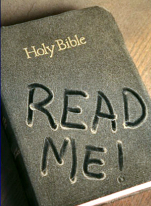 The Bible is like a parachute, it works best when it's open! The Bible is like a parachute, it works best when it's open!