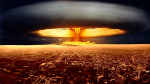 Nuclear weapons still threaten the world. Nuclear weapons still threaten the world.