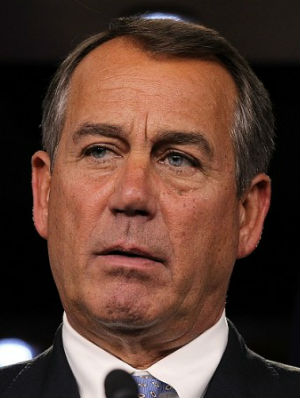 'There's a lot of ways to deal with this issue,' john Boehner said. 'But we've got a Republican House and we've got a Democratic Senate. And there are a lot of things we've passed here that the Senate clearly has not passed. 'There's a lot of ways to deal with this issue,' john Boehner said. 'But we've got a Republican House and we've got a Democratic Senate. And there are a lot of things we've passed here that the Senate clearly has not passed.