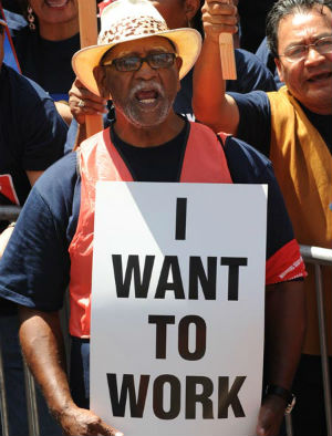 The jobless rate among whites last month was 6.6 percent; among blacks, 12.6 percent. The unemployment rate for blacks has averaged about 2.2 times that for whites. The jobless rate among whites last month was 6.6 percent; among blacks, 12.6 percent. The unemployment rate for blacks has averaged about 2.2 times that for whites.