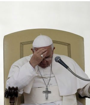Begging for forgiveness, Pope Francis met with Catholics who were sexually abused by members of the clergy. Begging for forgiveness, Pope Francis met with Catholics who were sexually abused by members of the clergy.