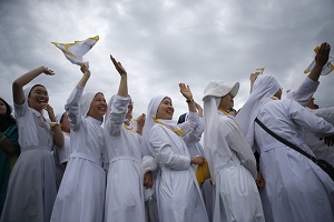In your Christian lives, you will find many occasions that will tempt you, like the disciples in today's Gospel, to push away the stranger, the needy, the poor and the broken-hearted. It is these people especially who repeat the cry of the woman of the Gospel: 'Lord, help me!'. The Canaanite woman's plea is the cry of everyone who searches for love, acceptance, and friendship with Christ.- Pope Francis In your Christian lives, you will find many occasions that will tempt you, like the disciples in today's Gospel, to push away the stranger, the needy, the poor and the broken-hearted. It is these people especially who repeat the cry of the woman of the Gospel: 'Lord, help me!'. The Canaanite woman's plea is the cry of everyone who searches for love, acceptance, and friendship with Christ.- Pope Francis