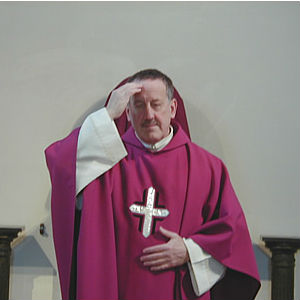 Fr. Joachim underscores the need to have the sign of the Cross in order to be counted among Jesus' elect. Fr. Joachim underscores the need to have the sign of the Cross in order to be counted among Jesus' elect.