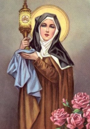 Fr. Elias on the life of St. Clare and the profound change that she caused in her time, moderating worldly materialism. May she do so in out time as well, especially since she is the patron saint of television. Fr. Elias on the life of St. Clare and the profound change that she caused in her time, moderating worldly materialism. May she do so in out time as well, especially since she is the patron saint of television.