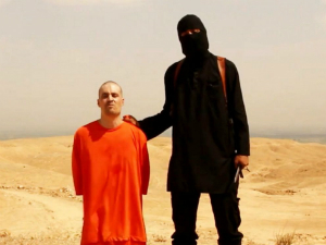 James Foley a moment before his gruesome beheading. James Foley a moment before his gruesome beheading.