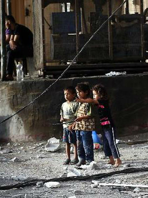 The shelling occurred amid growing White House irritation with the scope of civilian casualties resulting from Israel's ground and air war. The shelling occurred amid growing White House irritation with the scope of civilian casualties resulting from Israel's ground and air war.