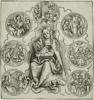Father Matthias speaks of the history of the Rosary of the Seven Joys of Mary, also called the Franciscan Crown, focusing on its origin and on its recent developments such as the renewal of the indulgence at the request of the FI and the slightly different form it was given by the Church with the new indulgence. Father Matthias speaks of the history of the Rosary of the Seven Joys of Mary, also called the Franciscan Crown, focusing on its origin and on its recent developments such as the renewal of the indulgence at the request of the FI and the slightly different form it was given by the Church with the new indulgence.