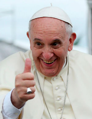 Pope Francis also said there was a possibility he would add Mexico to his travel plans, specifically to visit the Madonna of Guadalupe shrine Mexico City, 'But it's not sure,' he said. Pope Francis also said there was a possibility he would add Mexico to his travel plans, specifically to visit the Madonna of Guadalupe shrine Mexico City, 'But it's not sure,' he said.