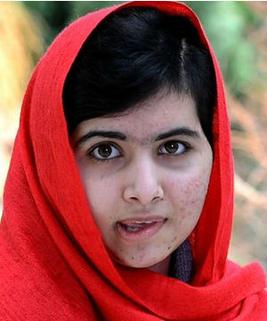 MALALA YOUSAFZAI and Kailash Satyarthi share Nobel Peace Prize.