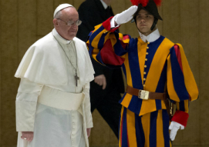 Pope Francis commands the world's smallest professional army.