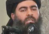 Image of Secretive Islamic State leader Abu Bakr al-Baghdadi has broken his silence to send a threatening message to the west.