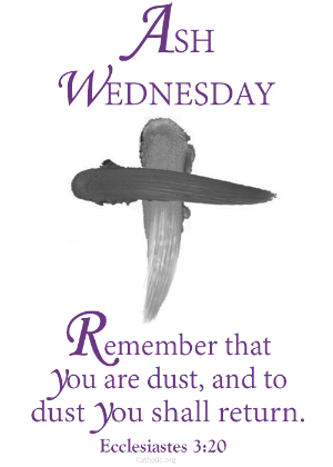 Your Daily Inspirational Meme: Ash Wednesday 