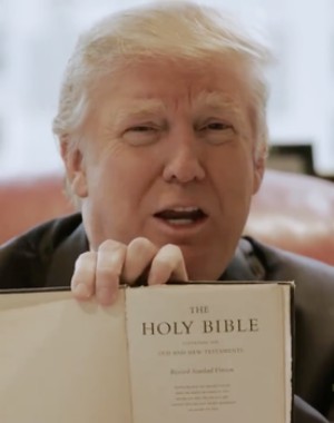 Donald Trump will be sworn into office using two Bibles. Donald Trump will be sworn into office using two Bibles.