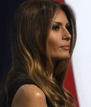 Melania Trump read The Lord's Prayer and was met with immediate backlash.