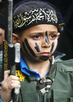 Cubs of the Caliphate are being used to guard Mosul from Christians attempting to return home. Cubs of the Caliphate are being used to guard Mosul from Christians attempting to return home.