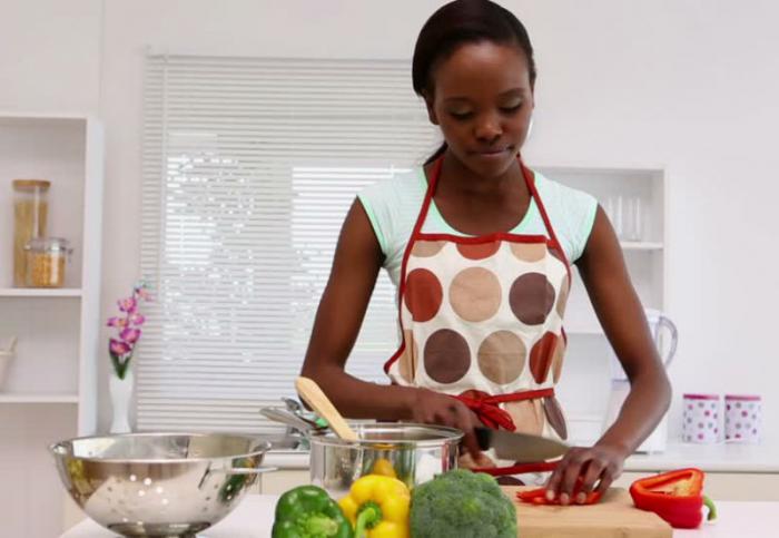 Woman cooking. Woman cooking.