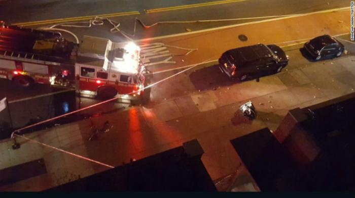 Officials cordoned off the area and continue to investigate Officials cordoned off the area and continue to investigate