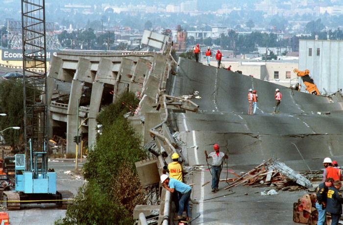 The pancaking of the 880 in Oakland was burned in the minds of millions following the 1989 Loma Prieta quake. 