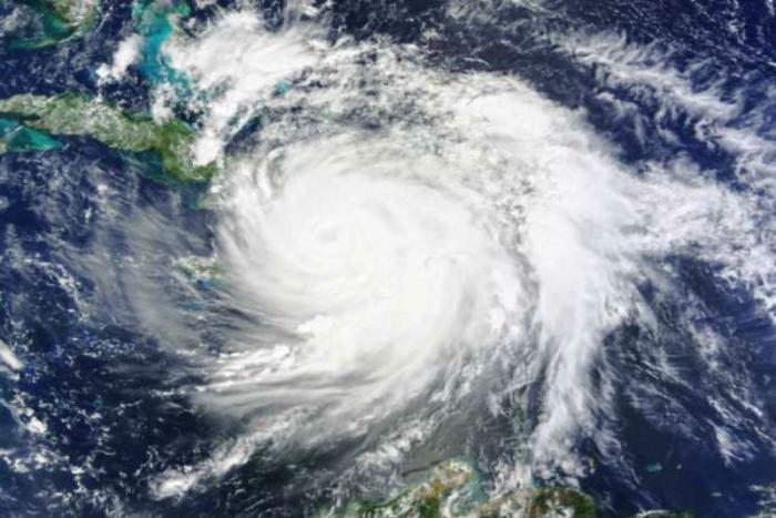 Hurricane Matthew hits Haiti.