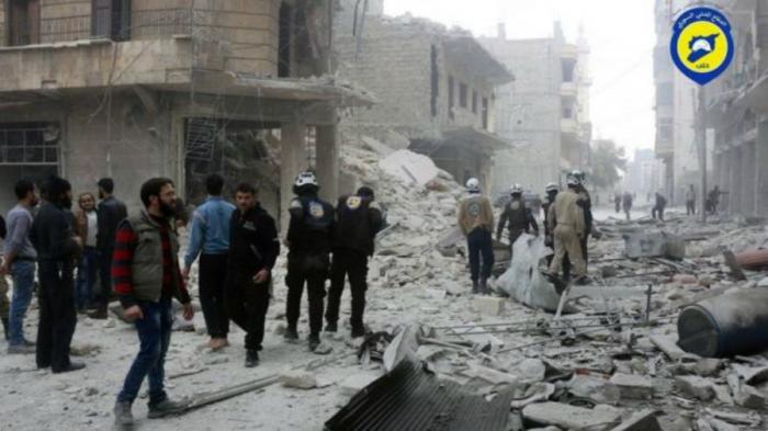 Aleppo struggles to handle airstrikes. Aleppo struggles to handle airstrikes.