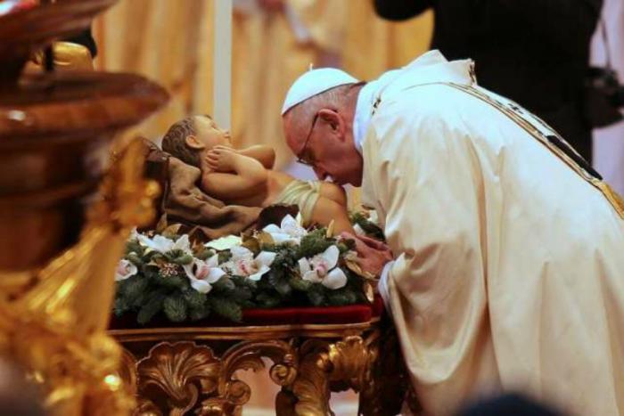 Pope Francis celebrates Epiphany Mass at St. Peter