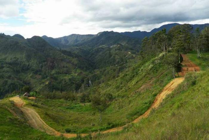 Mountains of Papua New Guinea.