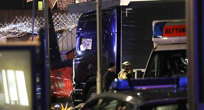 A truck rammed through a Christmas market in Berlin, killing 12 people and injuring nearly 50 more.