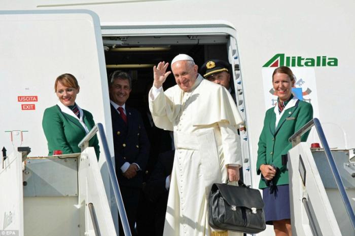 The Pontiff admitted his distaste for travel but understands his role in spreading hope.