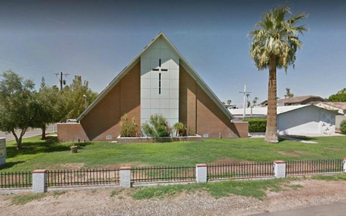 Gutierrez prayed at the St. Joseph Maronite Catholic Church in Phoenix, AZ.